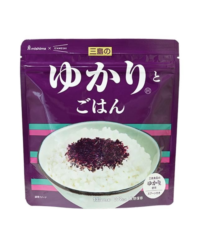 【3年保存】三島食品×IZAMESHI ゆかり(R)とごはん 30食セット
