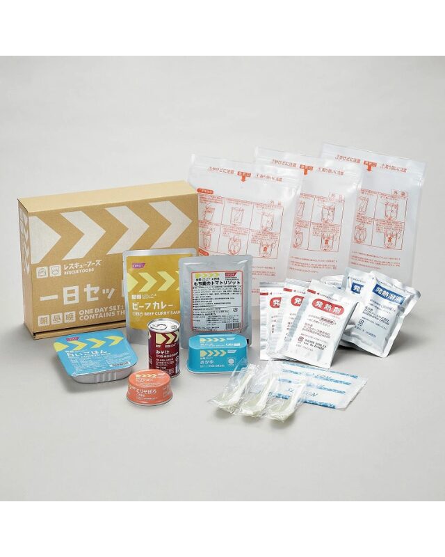 【３年保存】レスキューフーズ 1日セット ライト