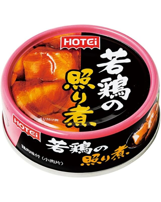 【3年保存】ホテイフーズ 若鶏の照り煮 75g 48缶セット