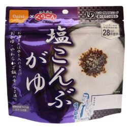 【5年保存】尾西食品 アルファ米 塩こんぶがゆ 50食×2セット