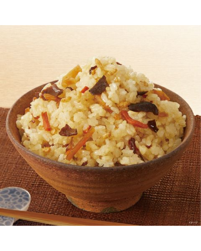 【5年保存】アルファ―食品 安心米 舞茸と根菜のおこわ(玄米入り) 50食×2セット - 画像 (3)