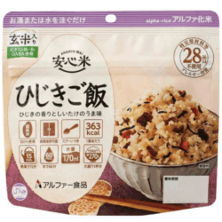 【5年保存】アルファ―食品 安心米 ひじきご飯(玄米入り) 50食×2セット