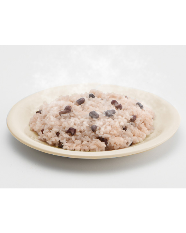 【５年保存】80g尾西のレンジ＋（プラス）　赤飯20食セット - 画像 (2)