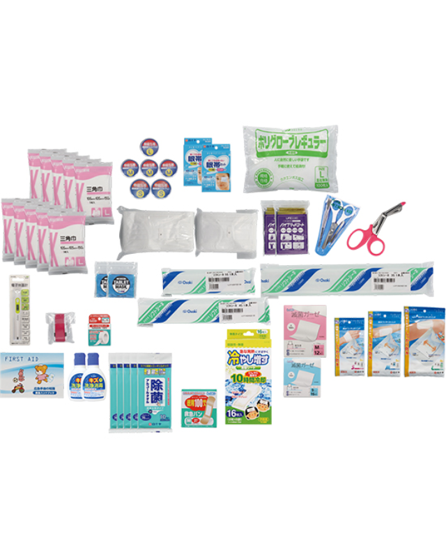 三和製作所 防災用救急箱セット 20人用(フルセット)