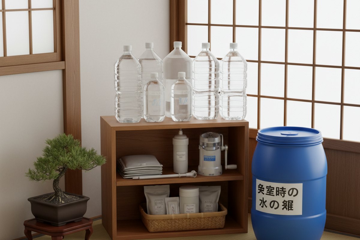 災害時の水の備え 選び方