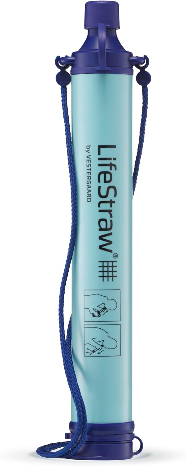 災害時の水の備え LifeStraw パーソナル浄水器