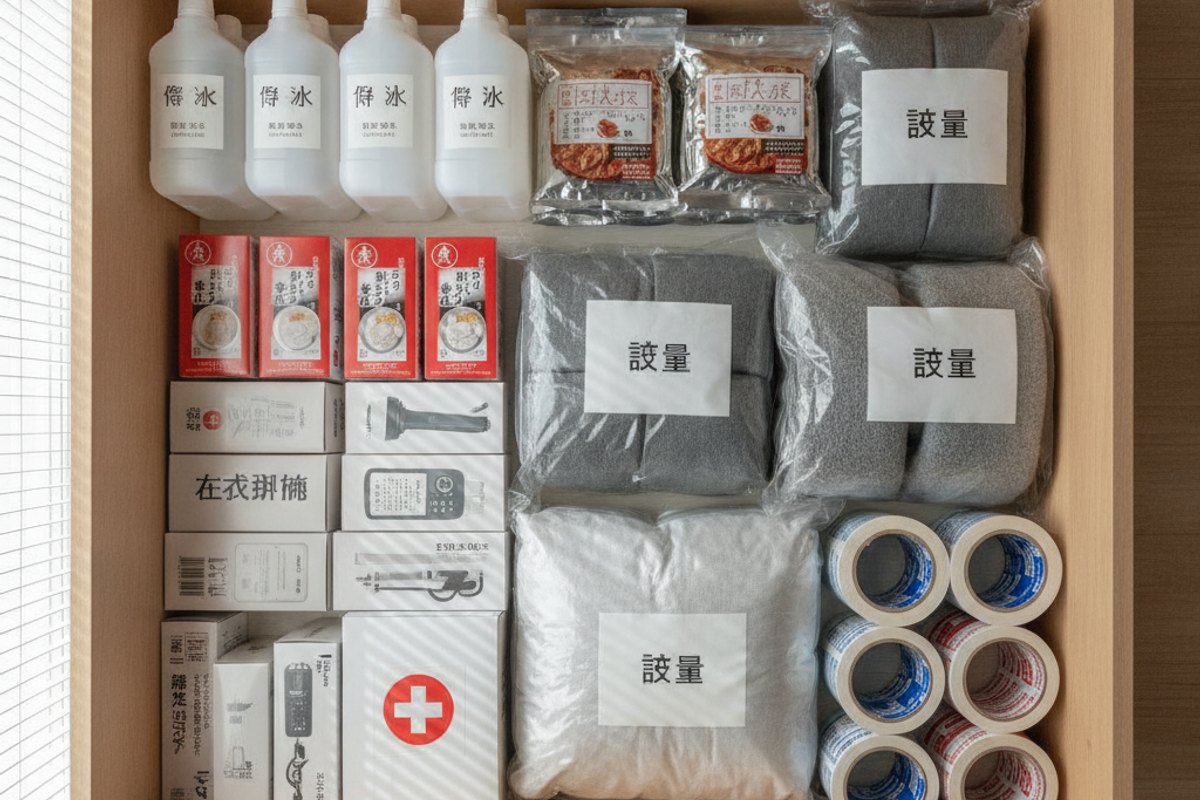 マンション 防災 保存水 在宅避難 備蓄量 災害時シミュレーション