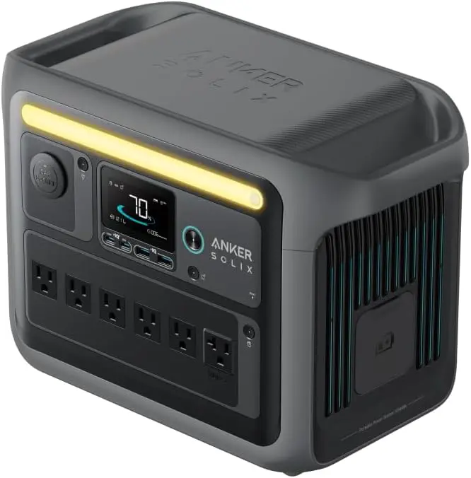 災害用 バッテリー おすすめ Anker Solix C1000 Portable Power Station