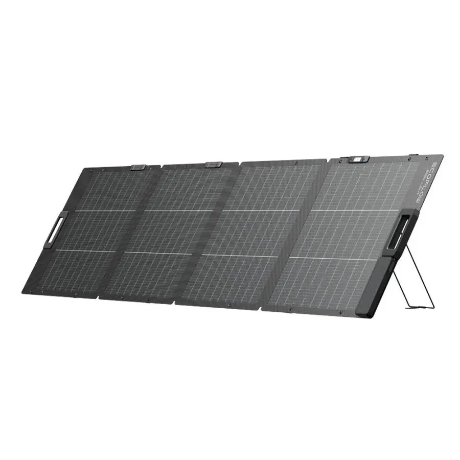 災害用 バッテリー おすすめ EcoFlow 220W両面受光ソーラーパネル